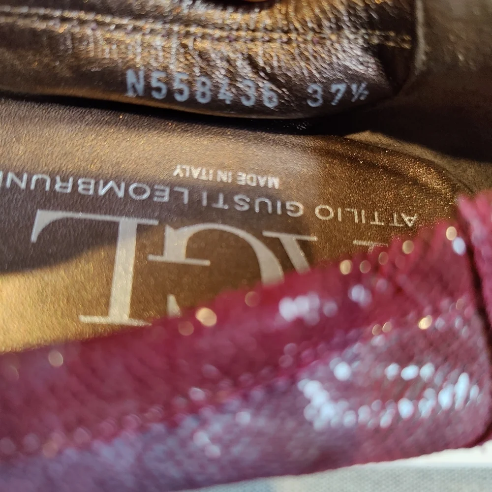 AGL Attilio Giusti Leombruni Cap Toe Ballet Flats